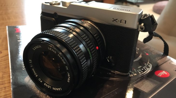 インスタ映え！CanonのオールドレンズをFUJIFILMのミラーレス一眼「 X-E1」に合体！