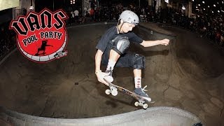 ”Vans Pool Party 2014 Finals”ハイライト映像をキャッチ